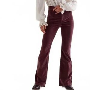 Free People Jayde Corduroy Flare Stretch Pant'
